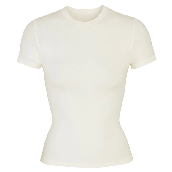 SKIMS Tops - Skims Cotton Jersey T-Shirt - Shade “Bone”
